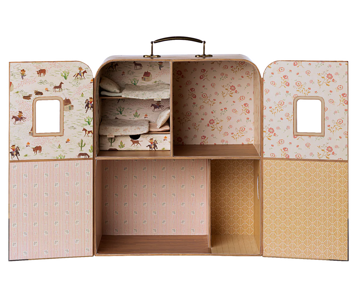 MAILEG SUITCASA MOUSE HOUSE