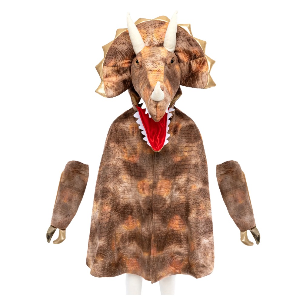 Grandasaurus Triceratops Cape w/Claws, Size 4-6