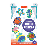 STICKABLE BATH SHAPES OCEAN LIFE