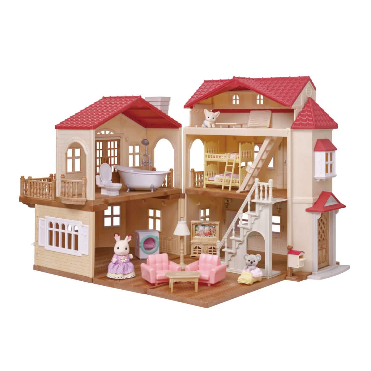 CALICO CRITTERS RED ROOF COUNTRY HOME GIFT SET