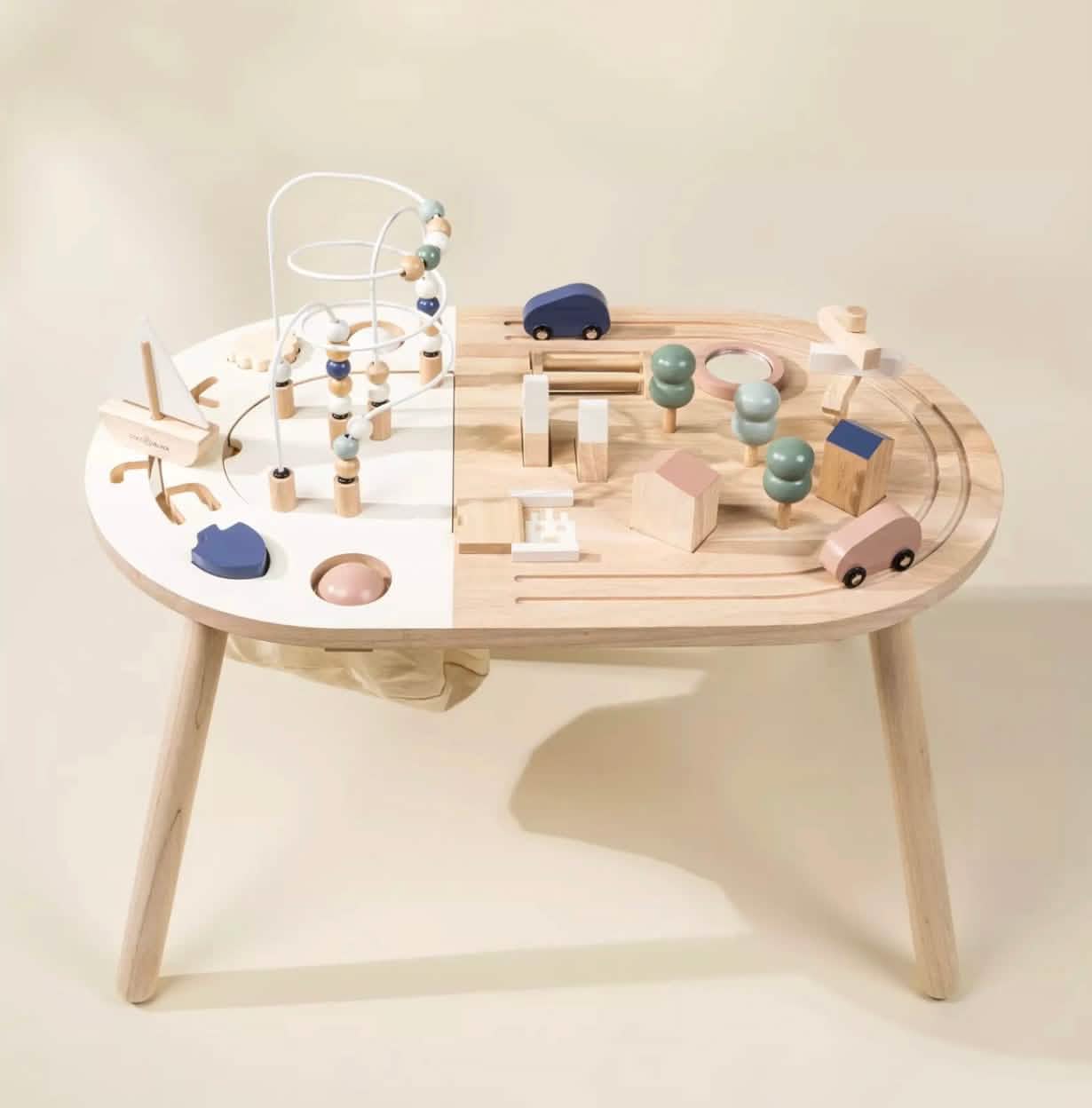 COCO VILLAGE WOODEN ACTIVITY TABLE