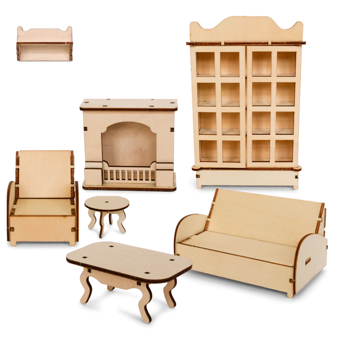 MOUSE HOUSE FURNITURE LIVING ROOM