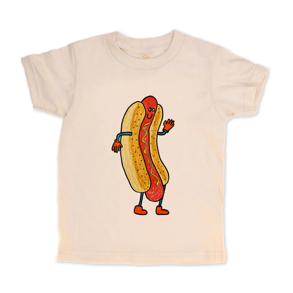 HOT DOG ORGANIC TEE