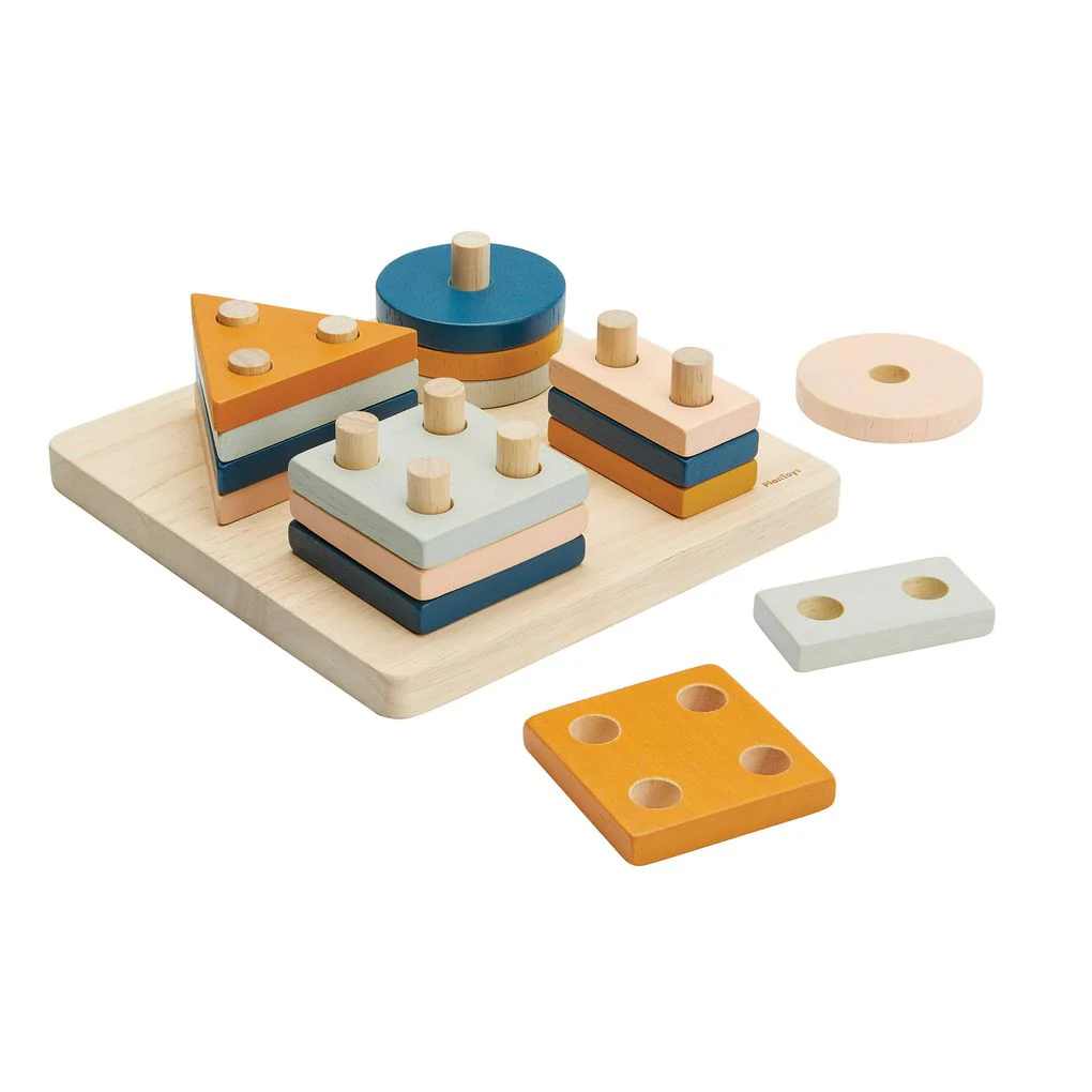 GEOMETRIC SORTING BOARD ORCHARD