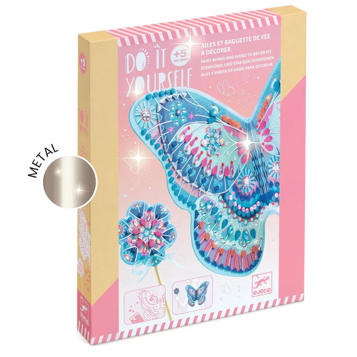 LIKE A FAIRY WINGS AND WAND DIY KIT