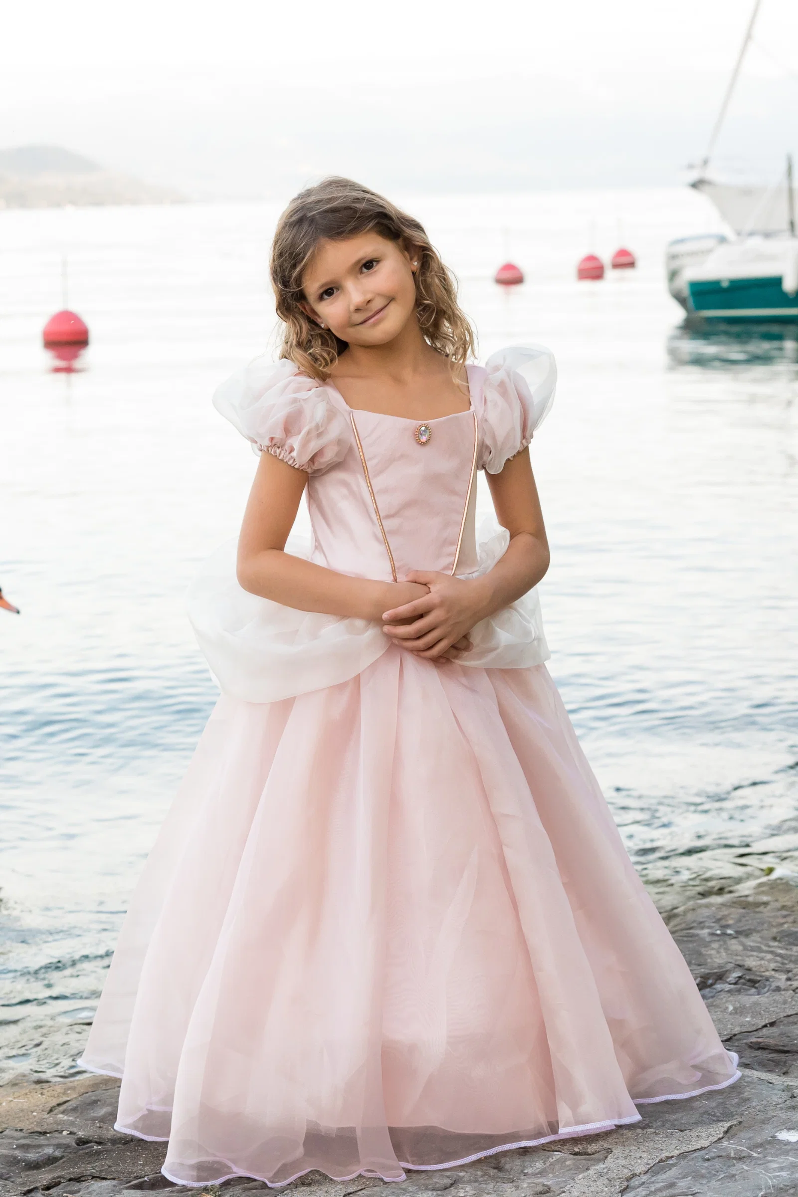 Antique Princess Gown, Pink, Size 5-6
