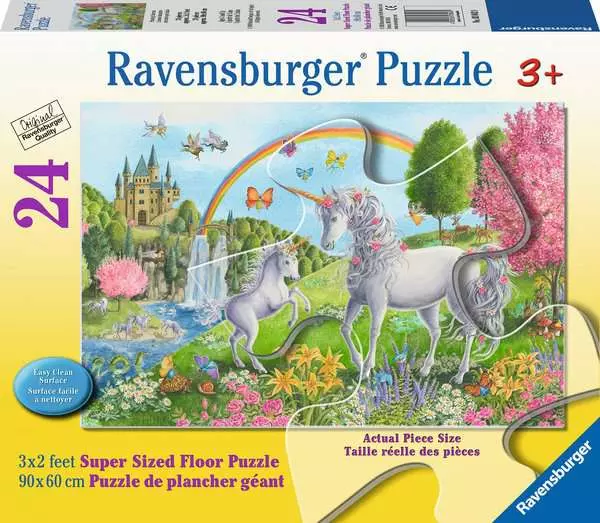 24: PRANCING UNICORNS FLOOR PUZZLE