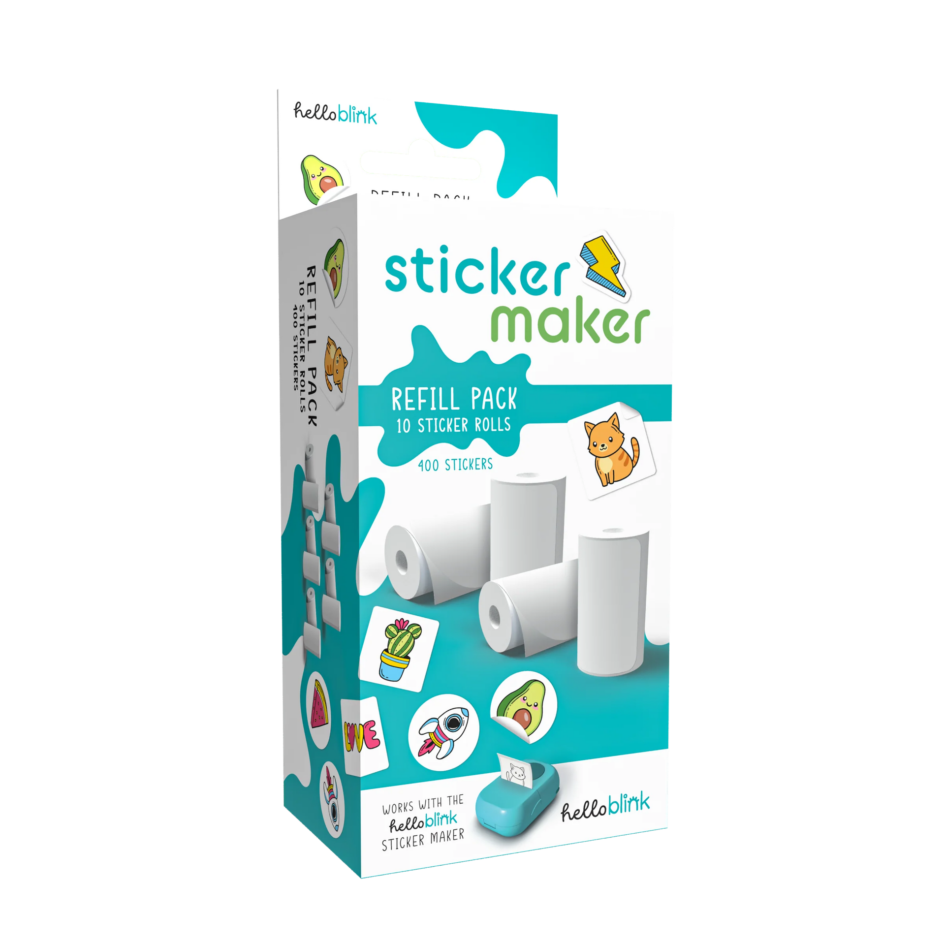 HELLO BLINK STICKER MAKER WHITE REFILL PACK