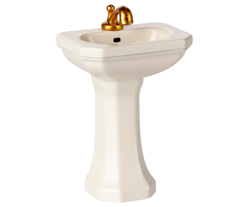 BATHROOM SINK MOUSE OFF WHITE
