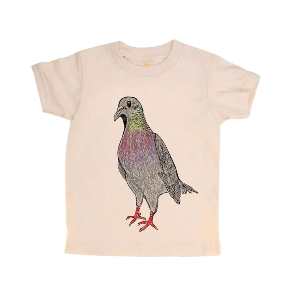 ORGANIC SHORT SLEEVE PIGEON TEE