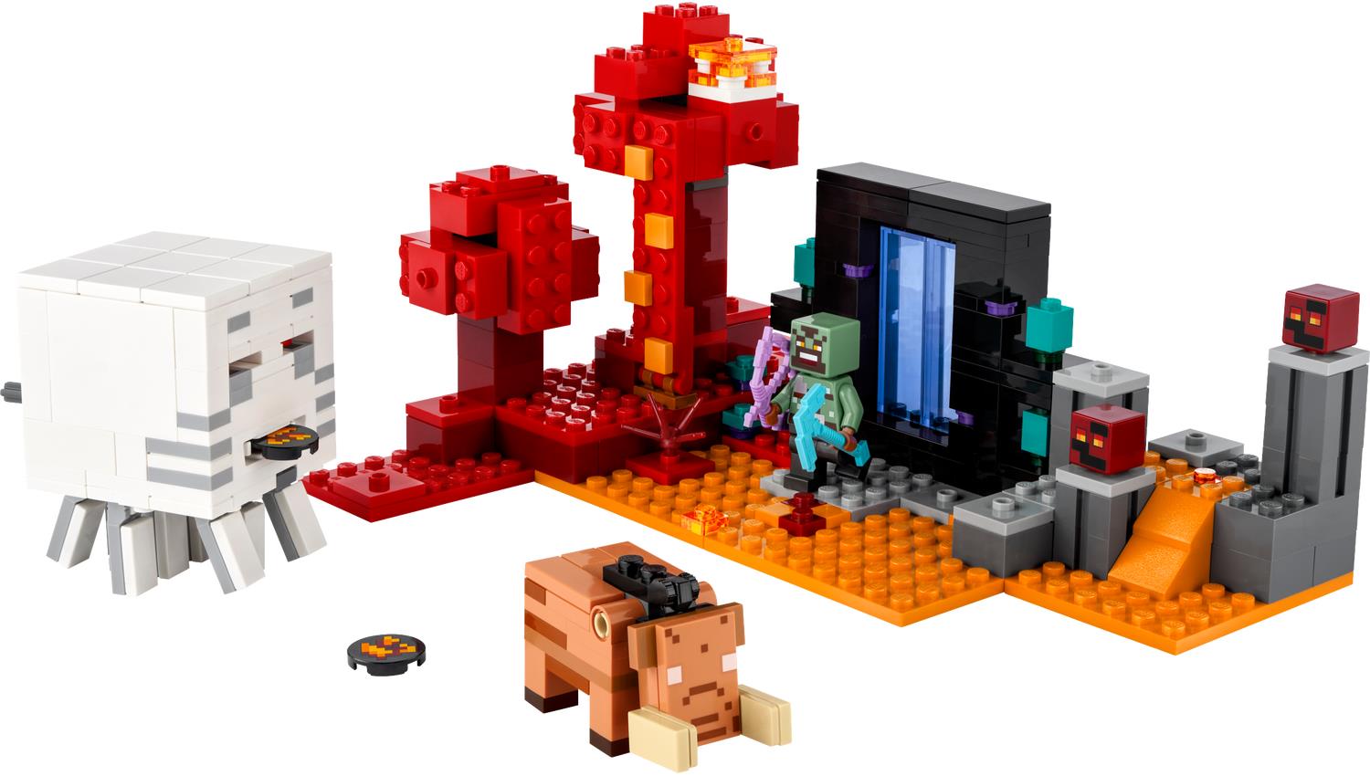 LEGO MINECRAFT 21255 THE NETHER PORTAL AMBUSH