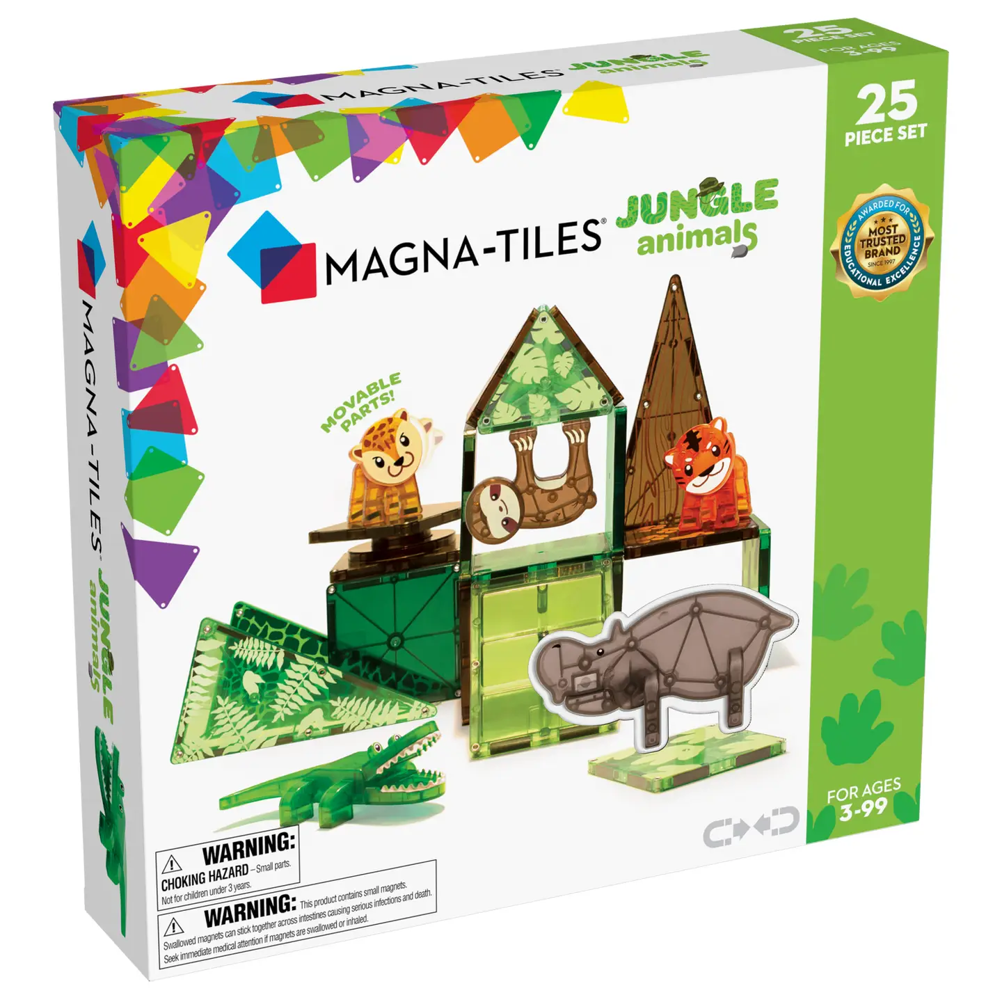 MAGNATILES JUNGLE ANIMALS