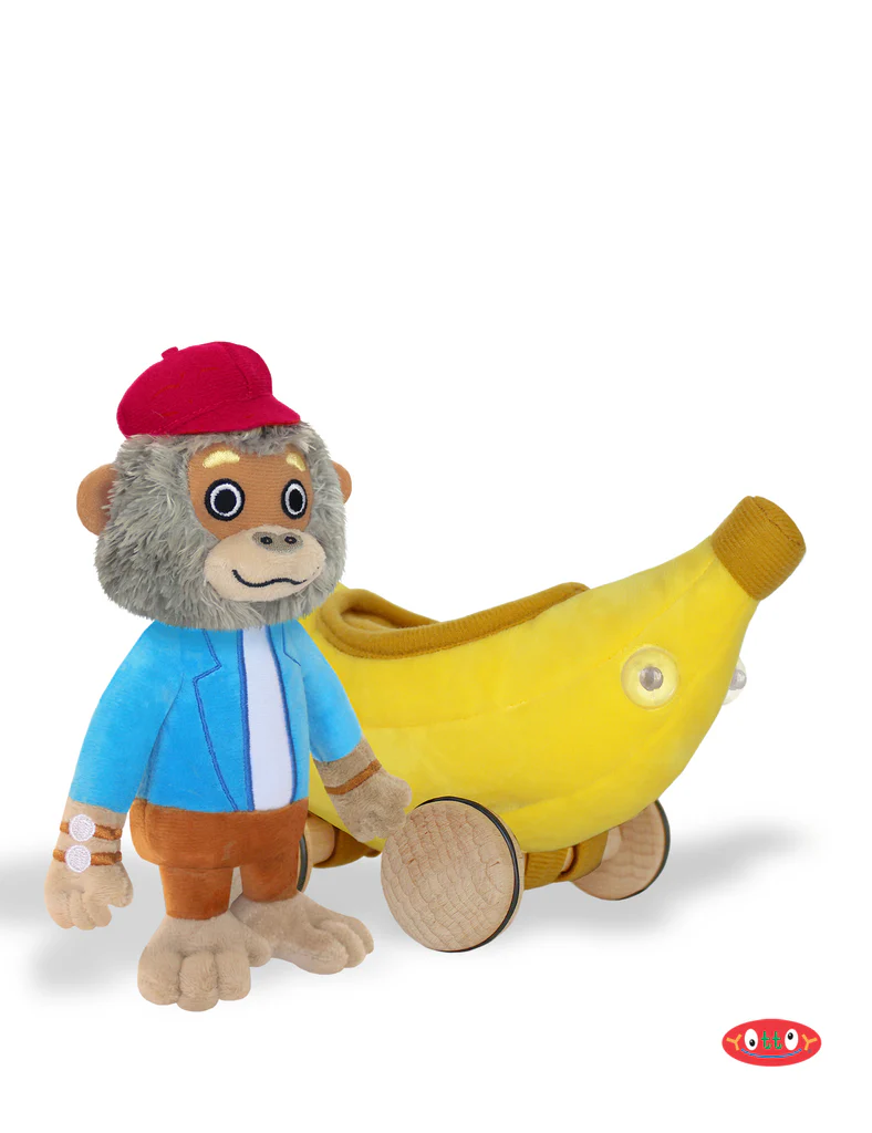 BANANAS GORILLA WITH CAR