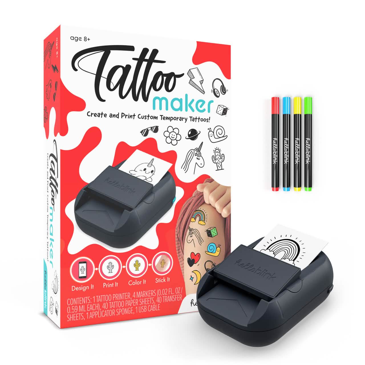 HELLO BLINK TATTOO MAKER