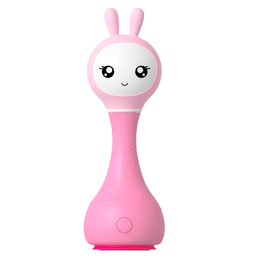 SMARTY SHAKE & TELL RATTLE PINK