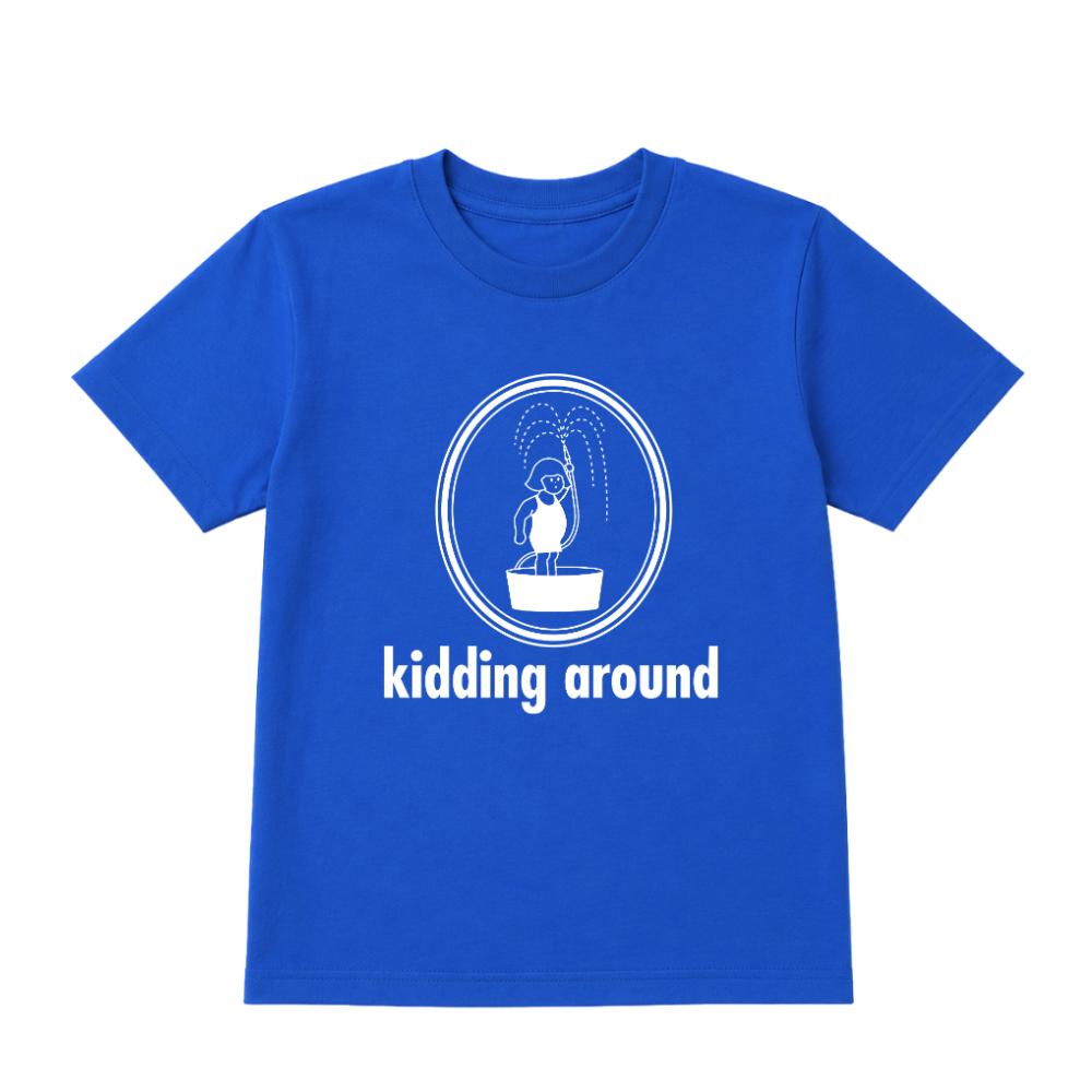 KIDDING AROUND LOGO ADULT TEE