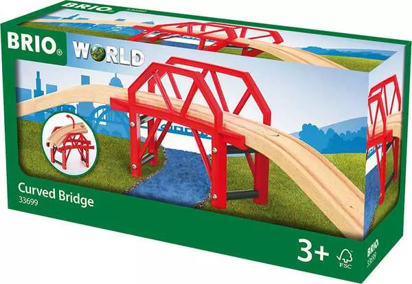BRIO 33699 CURVED BRIDGE