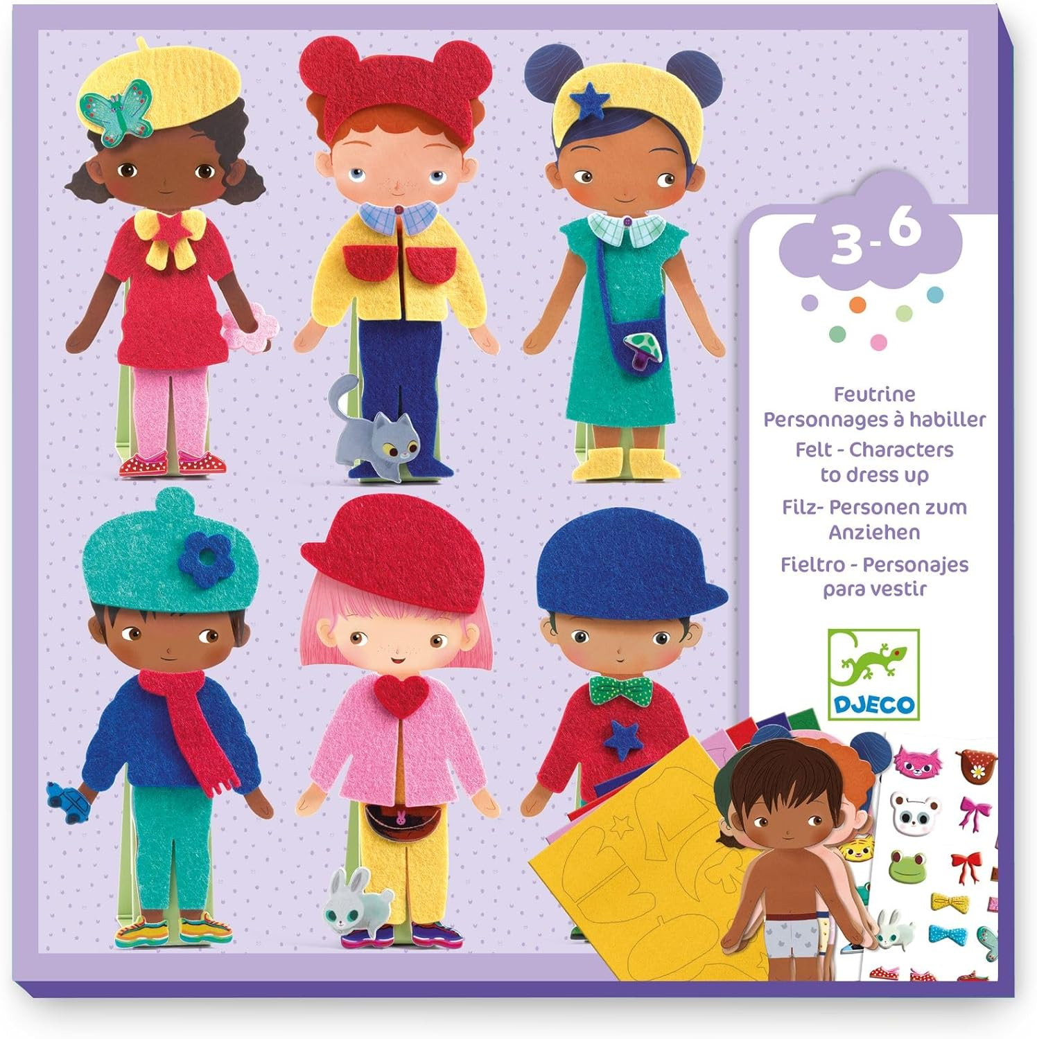 DJECO FELT DRESS UP