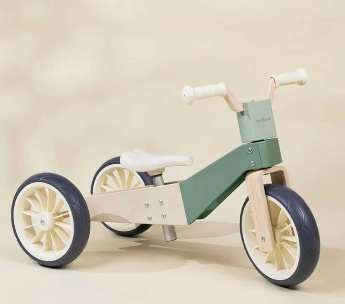 COCO VILLAGE 3 IN 1 BALANCE BIKE SEAFOAM
