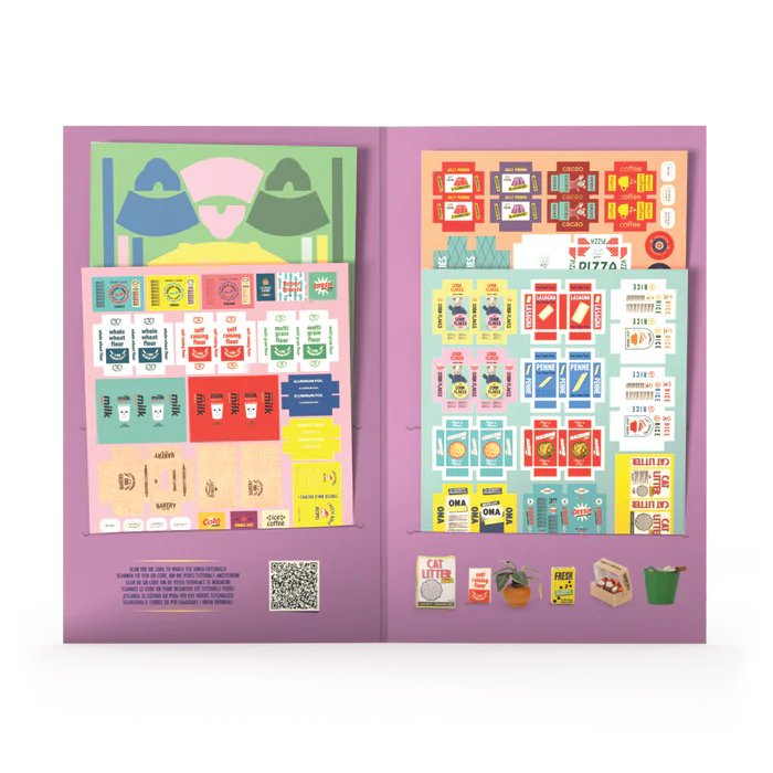 MOUSE MANSION DIE CUT PRINTS KITCHEN