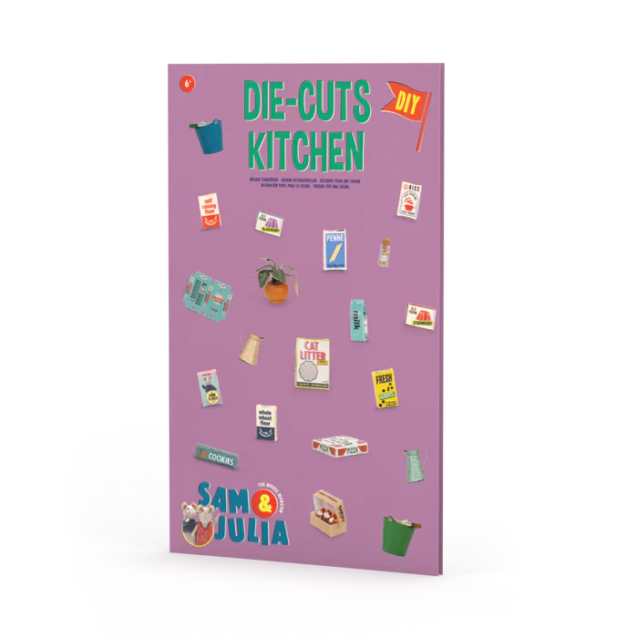 MOUSE MANSION DIE CUT PRINTS KITCHEN