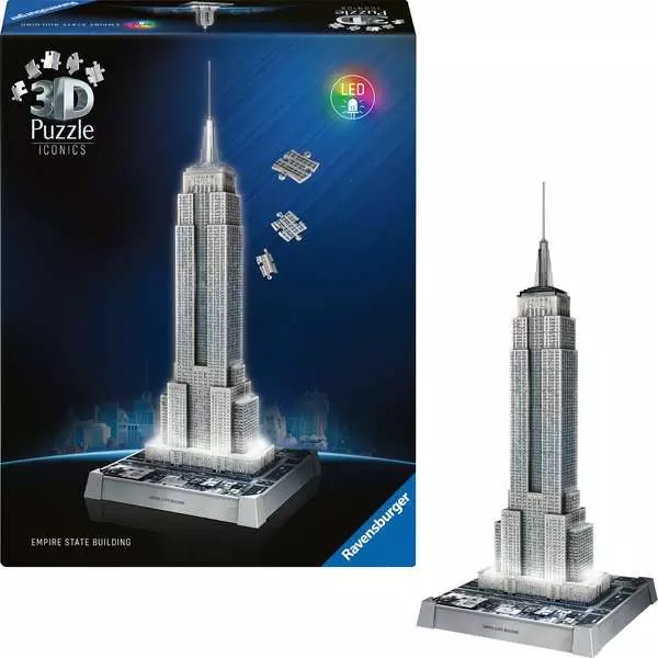 3D ICONICS EMPIRE STATE BUILDING NIGHT EDITION