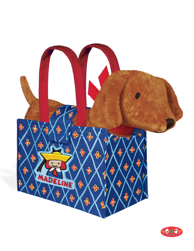 Genevieve in tote bag