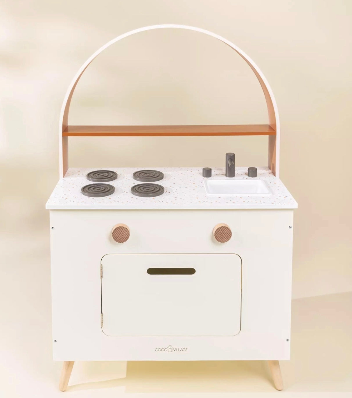 COCO VILLAGE WOODEN PLAY KITCHEN