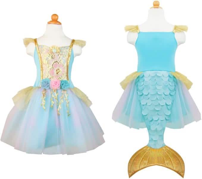 Mermalicious Dress w/Tail, 5-6