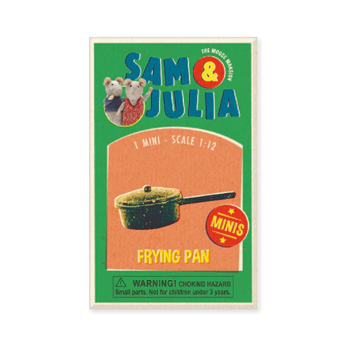 MOUSE HOUSE MINI MATCHBOXES WITH MINIATURE KITCHEN ITEMS