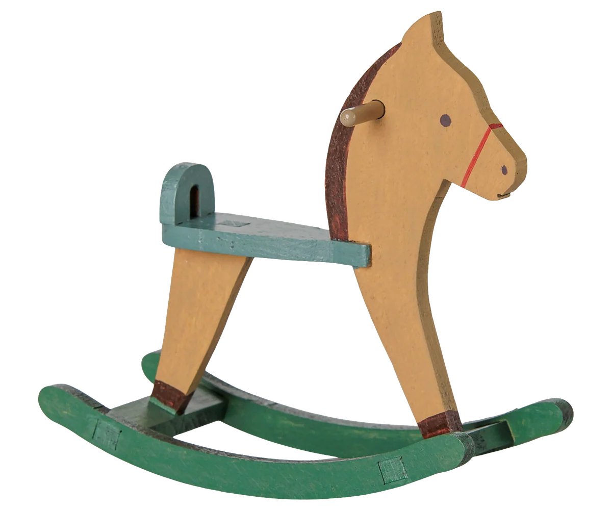 ROCKING HORSE MOUSE - LIGHT BROWN 11-6004-00