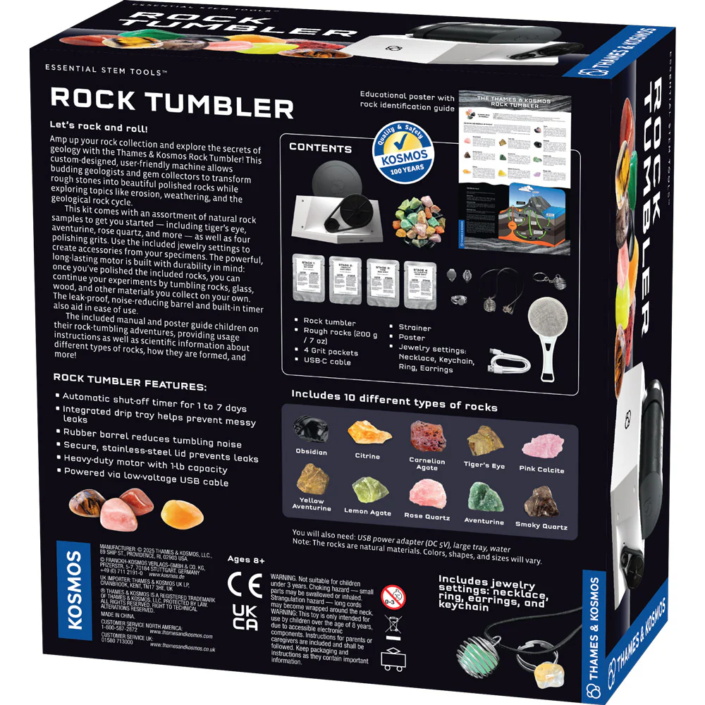 The Thames & Kosmos Rock Tumbler