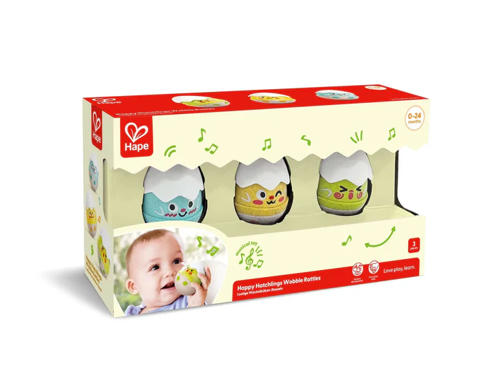 HAPPY HATCHLINGS WOBBLE RATTLES