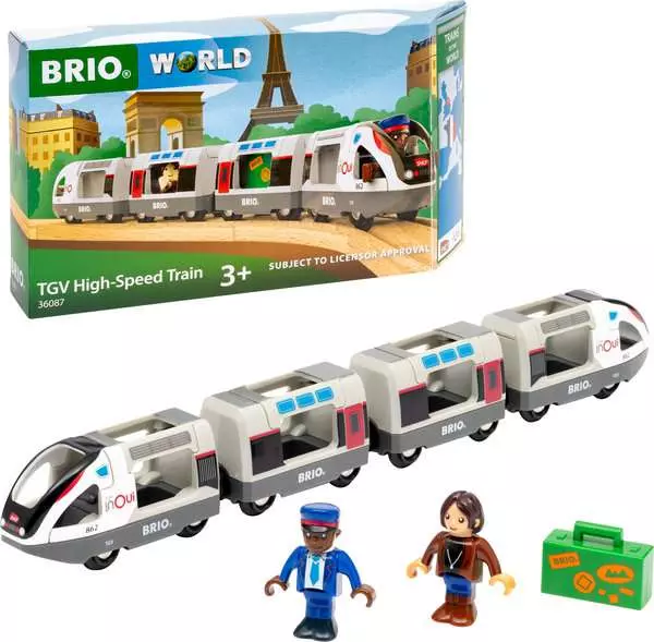 BRIO 36087 TGV HIGH-SPEED TRAIN