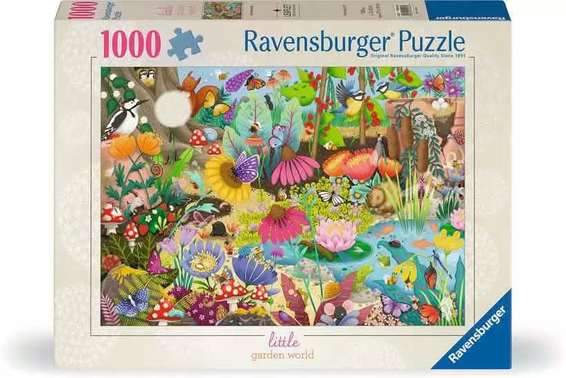 Little Garden World 1000 Pc Puzzle