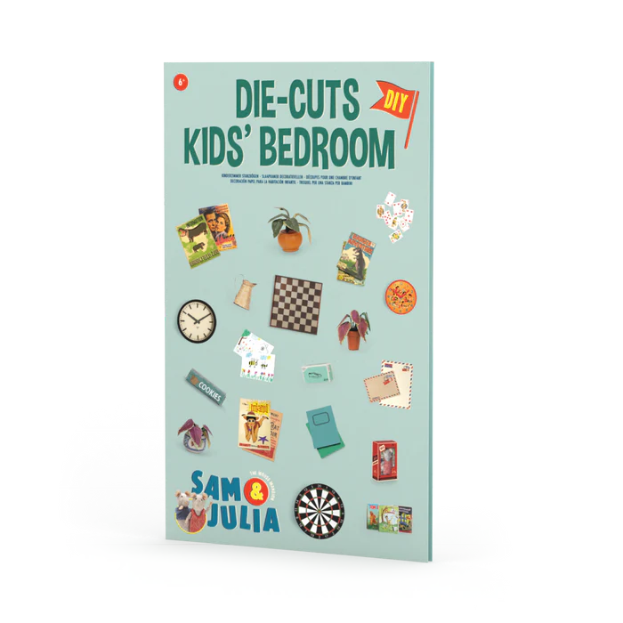 MOUSE MANSION DIE CUT PRINTS KID'S BEDROOM