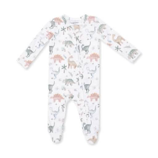 Sweet Baby Dinos - 2 Way Zipper Footie
