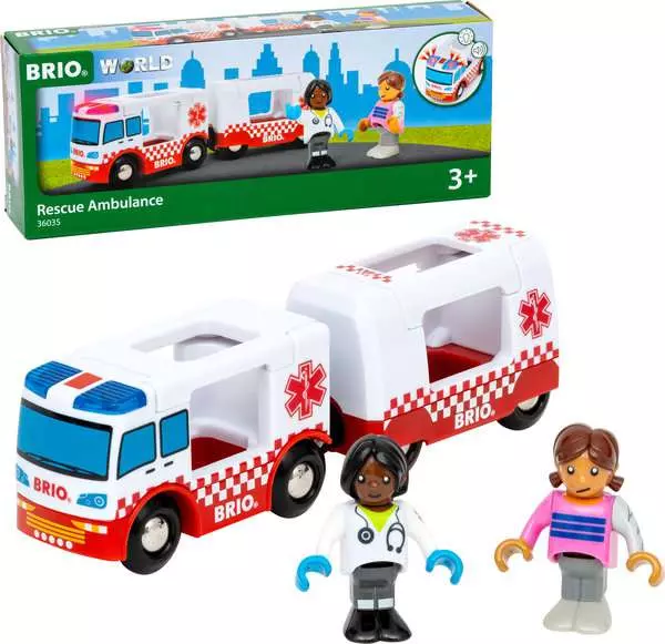 BRIO 36035 RESCUE AMBULANCE
