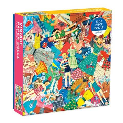 1000 PIECE PUZZLE VINTAGE PAPER DOLLS
