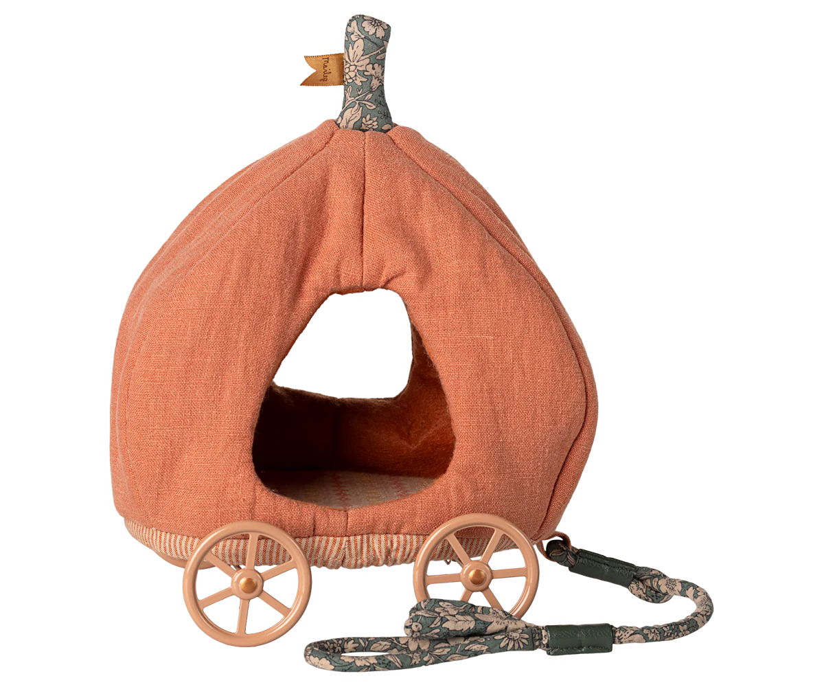 PUMPKIN CARRIAGE MOUSE