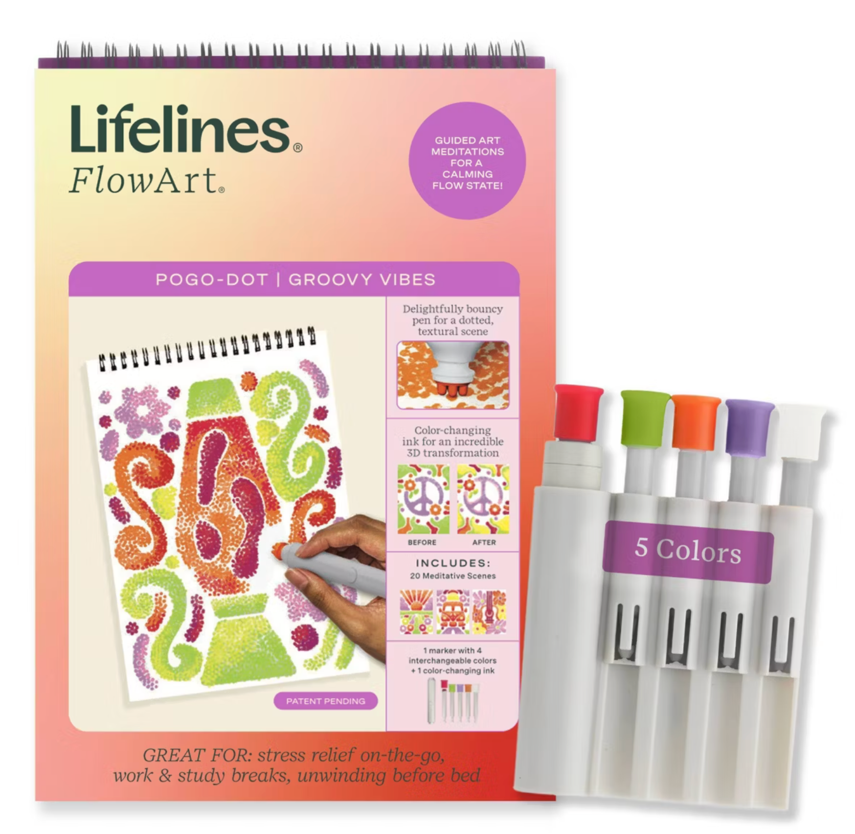 Lifelines FlowArt Groovy Vibes