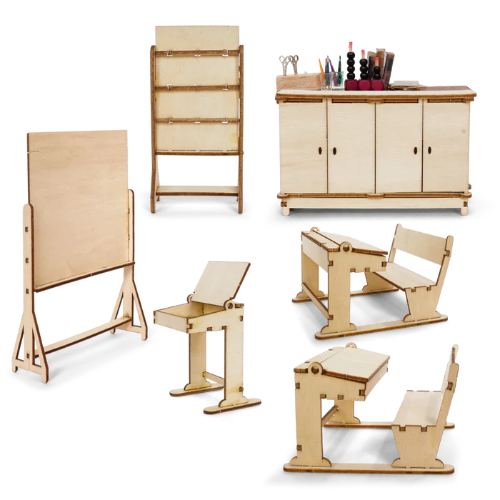 MOUSE HOUSE FURNITURE KIT CLASSROOM