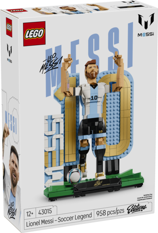 LEGO FOOTBALL 43015 LIONEL MESSI SOCCER LEGEND