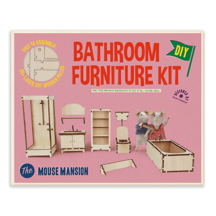MOUSE HOUSE FURNITURE BATHROOM