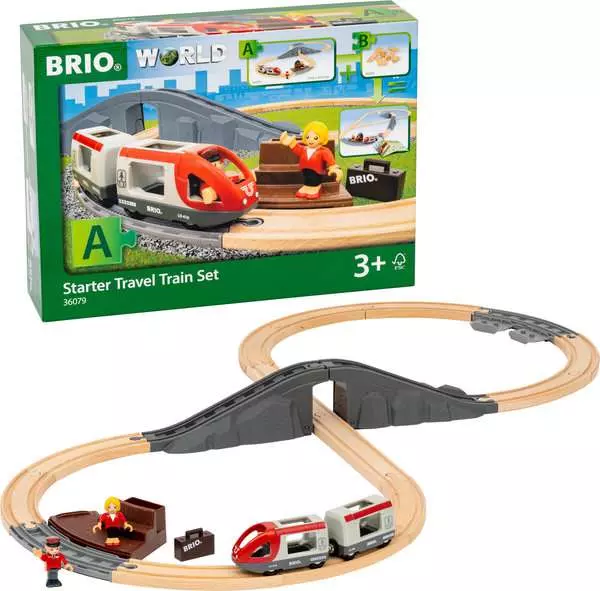 BRIO 36079 STARTER TRAVEL TRAIN SET