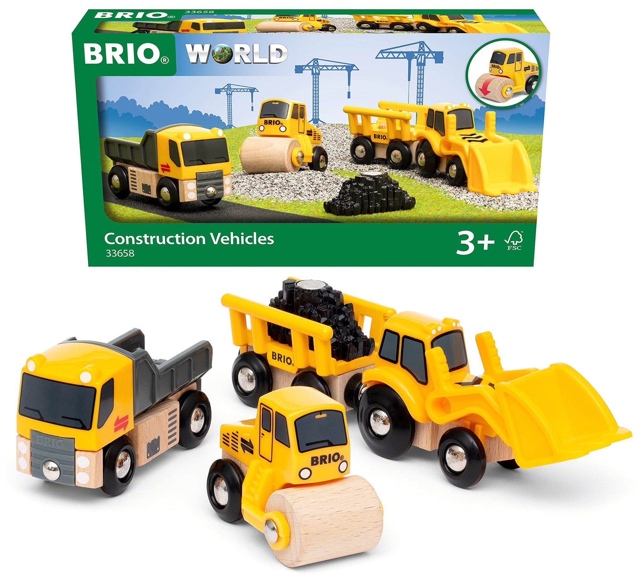 BRIO 33658 Construction Vehicles