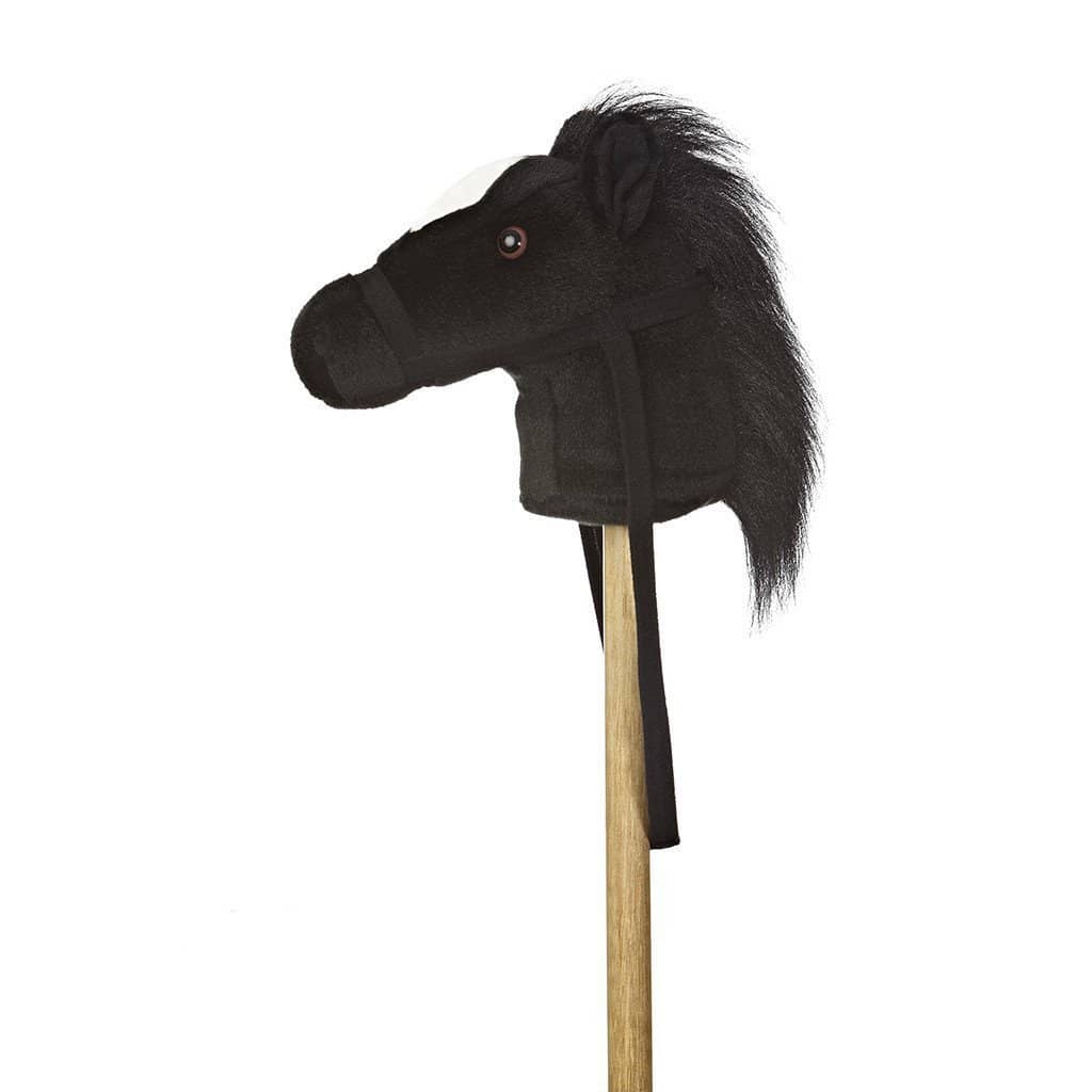 Black Giddy-Up Stick Pony 37"-Kidding Around NYC