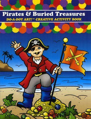 Do A Dot Art:Pirates & Buried Treasures Coloring Book-Kidding Around NYC
