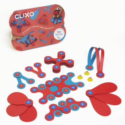 Clixo Crew Pack - Flamingo & Turquoise - 30 Pcs
