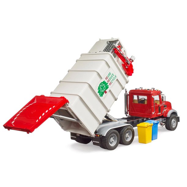 Bruder 02811 MACK Granite Side Loading Garbage Truck